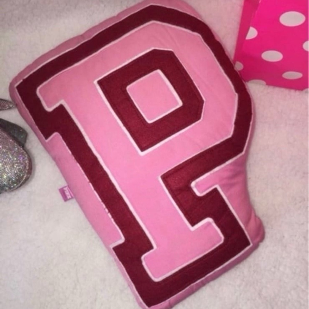 Extremely Rare Victoria’s Secret Pink Plaid P Pillow